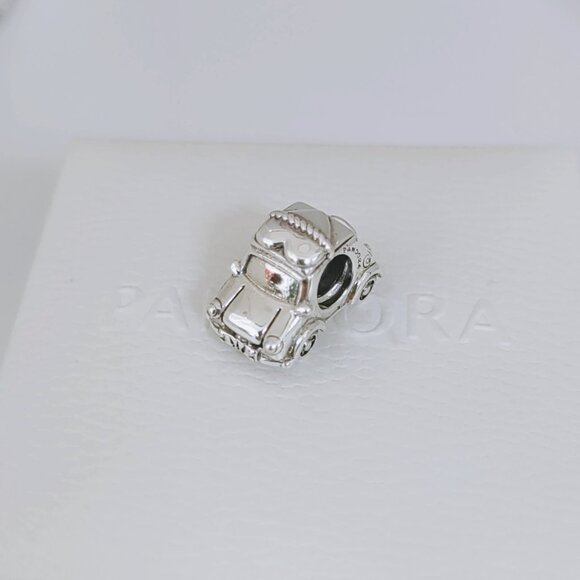 Pandora Electric Car Charm Dangle S925 Sterling Silver Bracelet Pendant Gift - Picture 5 of 10